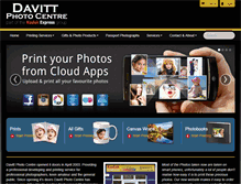 Tablet Screenshot of davittphoto.com